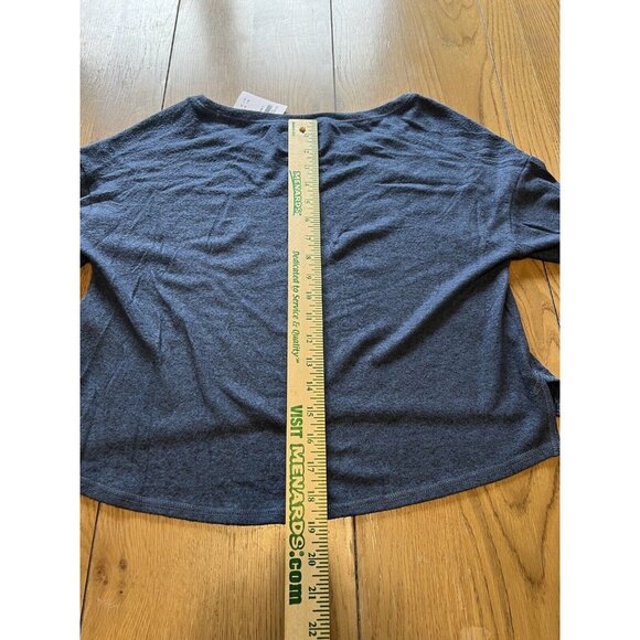 Gilly Hicks Sydney Top‎ Women Size XS Long Sleeve Blue Ice Cream Cone Preppy NWT - Picture 7 of 16